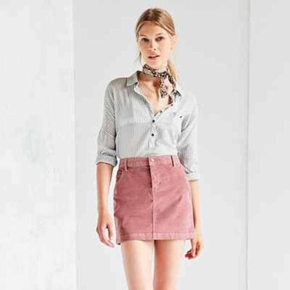 ✨HP!!!✨ Urban Outfitters Corduroy Mini Skirt - Picture 2 of 5